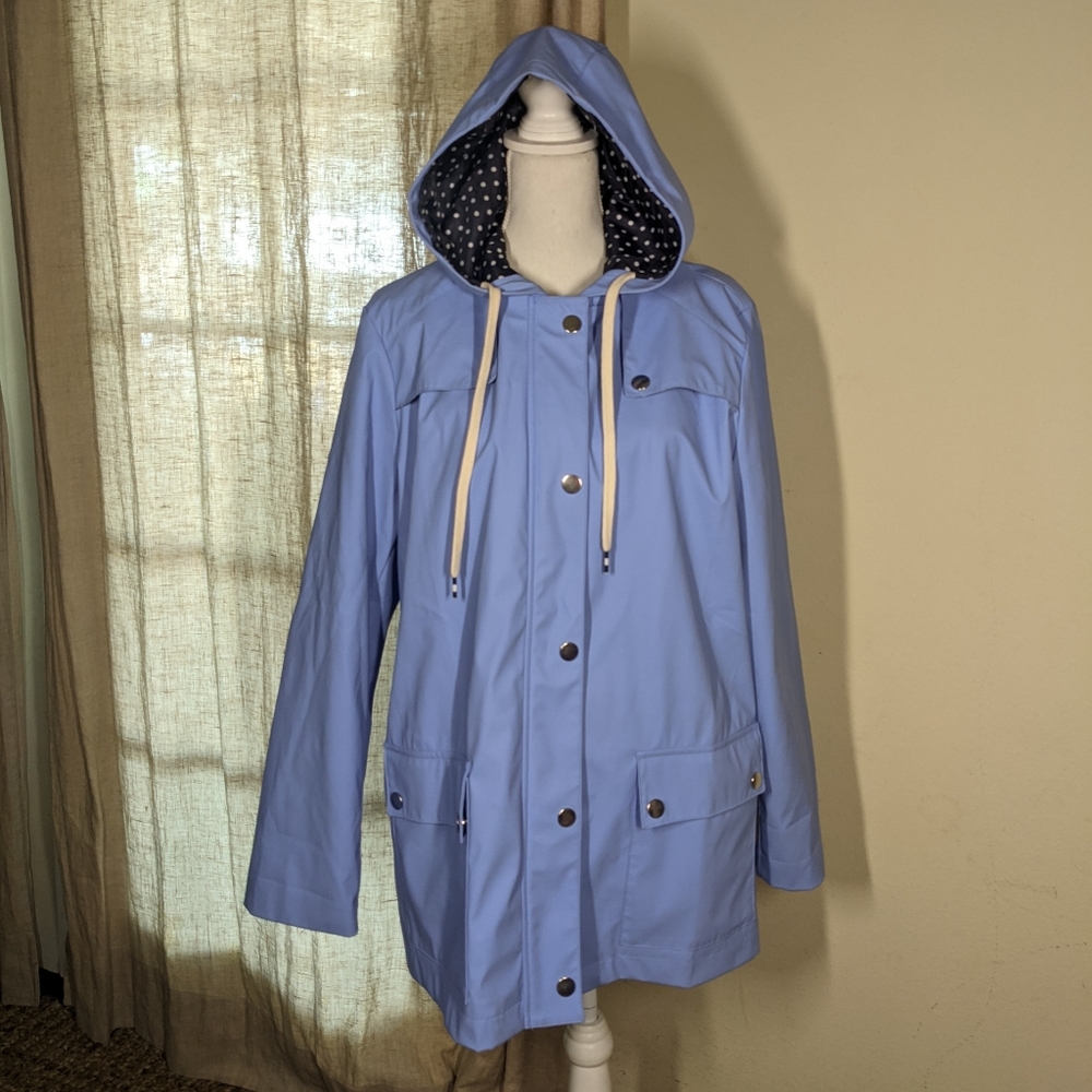 Maison Jules Plus Hooded Raincoat XXL